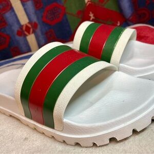 Gucci pursuit 72 men’s slides Sz 13